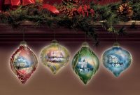 Thomas kinkade christmas ornament