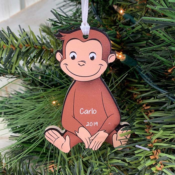 Ornament curious george hallmark amazon ornaments