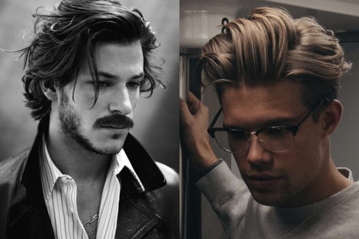 Men's medium length hairstyles straight hair