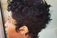 Hairstyles for short black curly hair