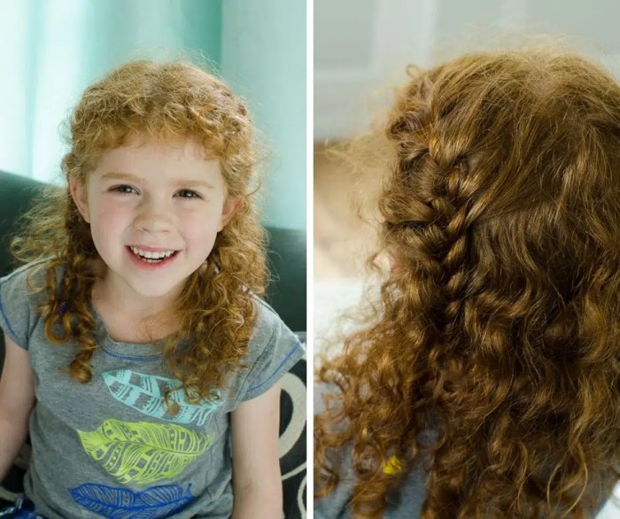 Easy and beautiful hairstyles for curly hair