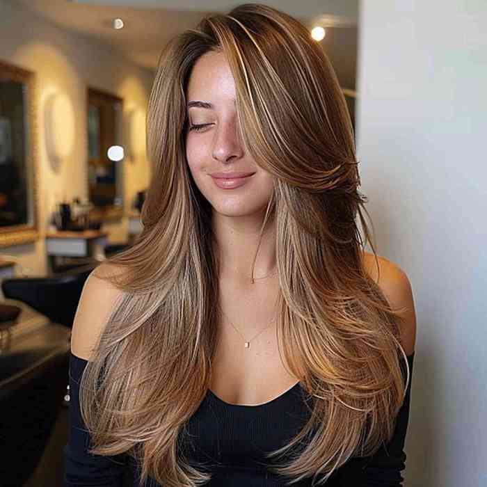 Easy hairstyles for straight hair long hair