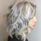 Medium Length Hairstyles for Gray Hair